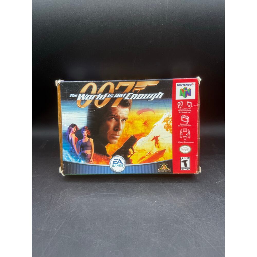 Nintendo 64 N64 Game - 007 The World Is Not Enough - Complete In Box